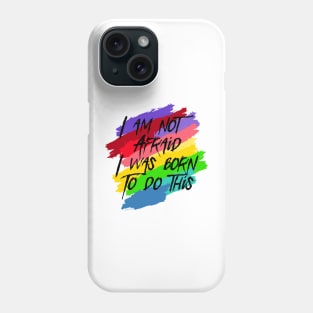 Fearless Resolve: Embrace Your Purpose Phone Case