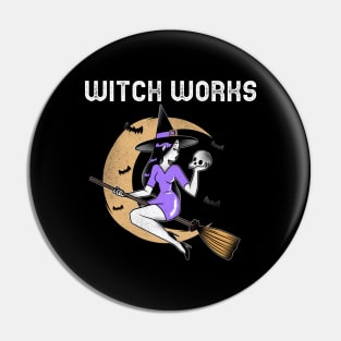 WITCH WORKS Pin