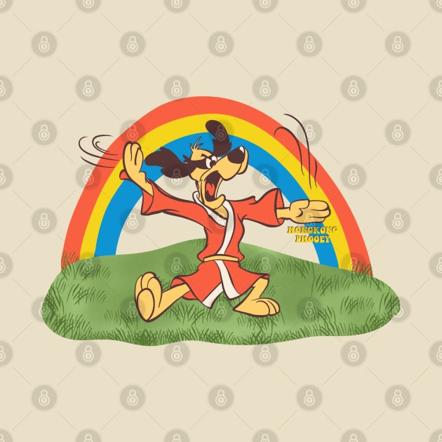 Vintage 70s Hong Kong Phooey Rainbows Nature by 80sCartoons.Club