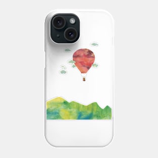 Sunset Balloon Phone Case