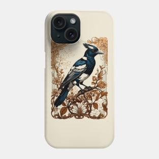 Victorian Magpie Phone Case