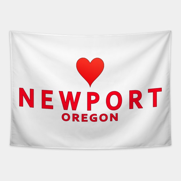 Newport Oregon Tapestry by SeattleDesignCompany