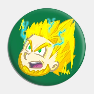 Super Saiyan Scruffy Pin