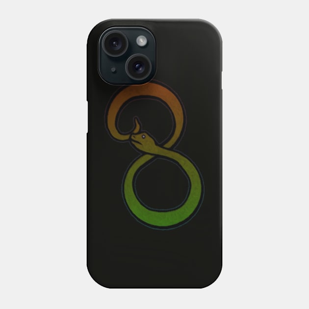 Infinity Snake Phone Case by Patchwork Bird
