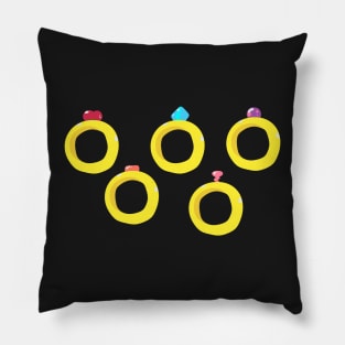 Five Golden Rings Pillow