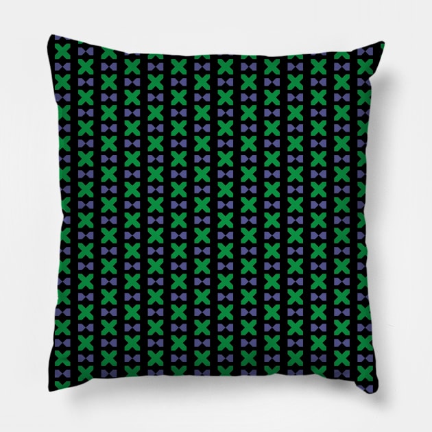 Minimal geometric pattern Pillow by fakemirror