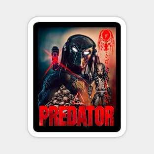 Predator classic hunter t-shirt Magnet