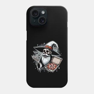 Pizza Wizard // Retro Horror Art Phone Case