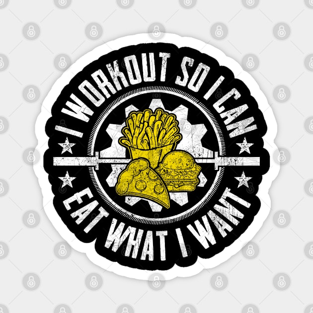 WORKOUT Magnet by Andreeastore  