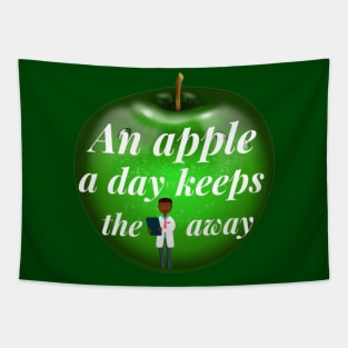 An Apple A Day Keeps The Doctor Away Tapestry