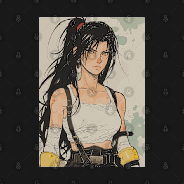 Tifa Lockhart FF7 Final Fantasy VII Rebirth by peculiarbutcute