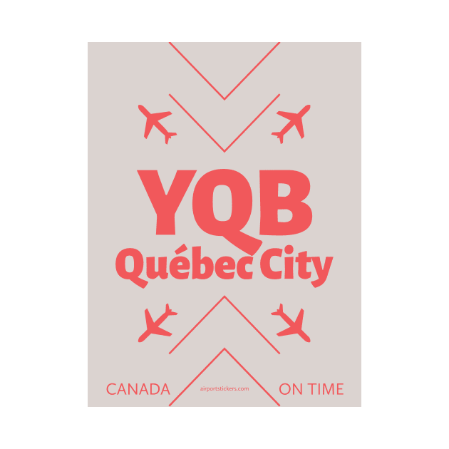 YQB airport code Canada 4102021 by Woohoo