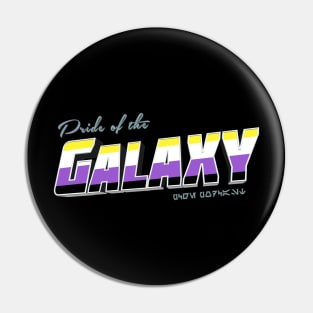 PCGE - Pride of the Galaxy - Non-Binary Pride T-Shirt Pin