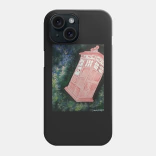 pink phonebox Phone Case