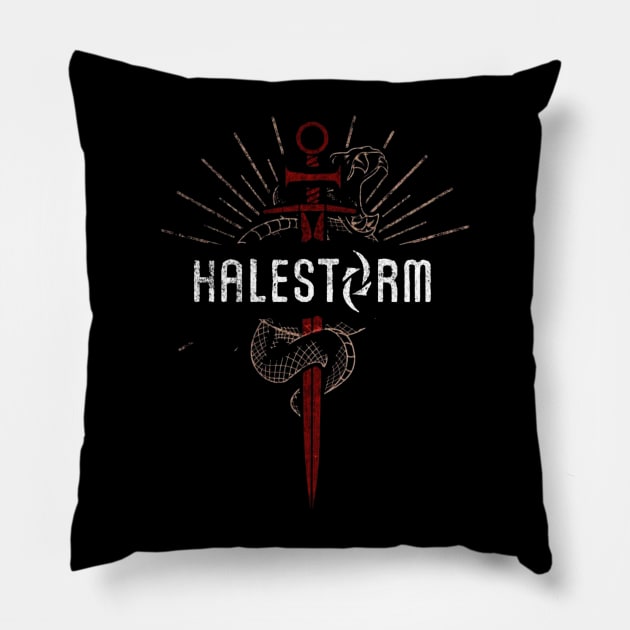 haless Pillow by wild viking studio official