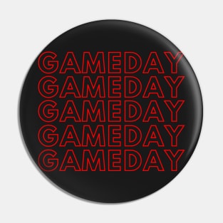 Game Day Red Pin