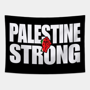 Palestine Strong - Watermelon Fist - Front Tapestry