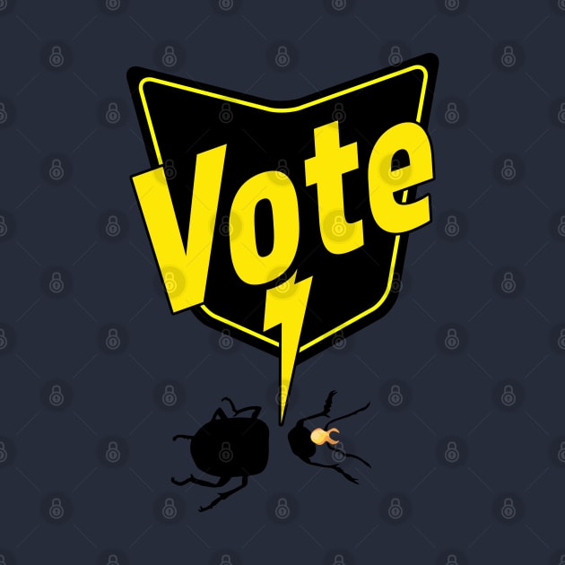 Know Your Parasites Vote Bug Spray by OrangeMonkeyArt