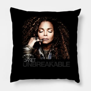 Janet Jackson Vintage Tour Concert Pillow