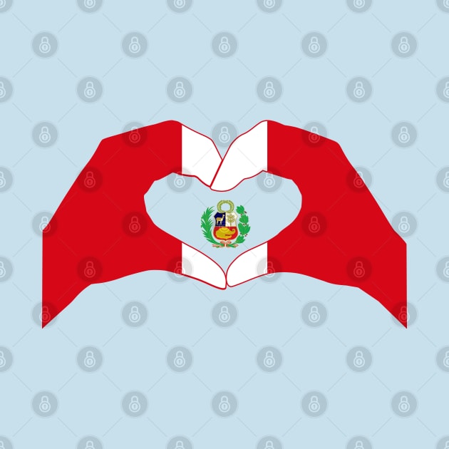 We Heart Peru Patriot Flag Series by Village Values