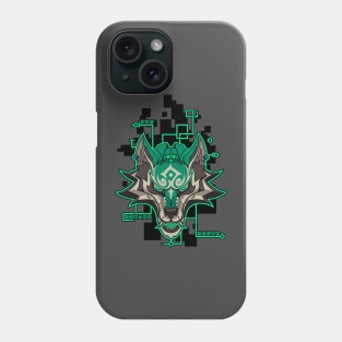 CyberWolf Hero Phone Case