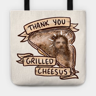 Thank You Grilled Cheesus Tote