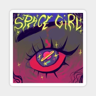 Space girl Magnet