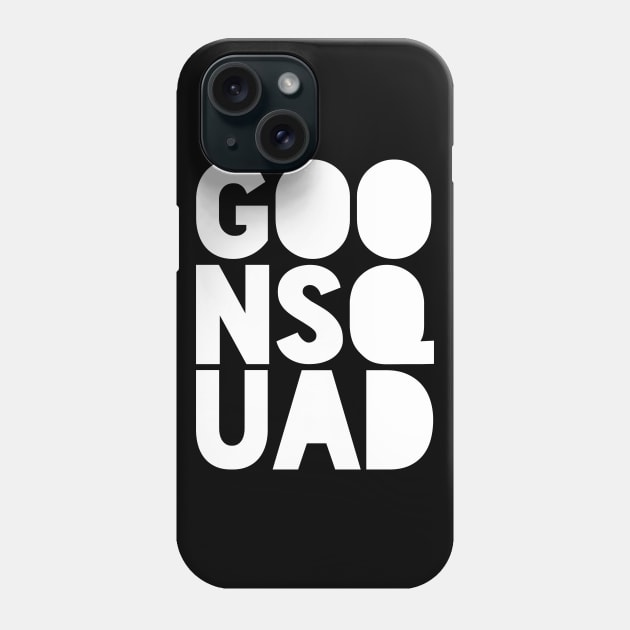 GOONSQUAD (WHITE) Phone Case by Dripsha