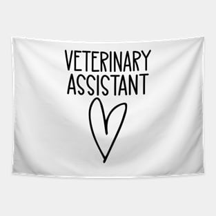 Veterinary Assistant Heart Tapestry