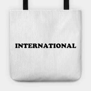 INTERNATIONAL Tote