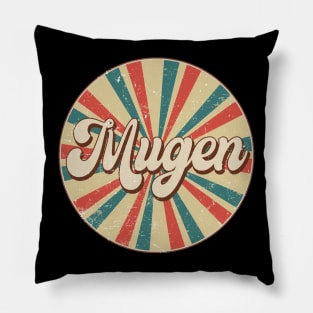 Circle Design Mugen Proud Name Birthday Anime Pillow