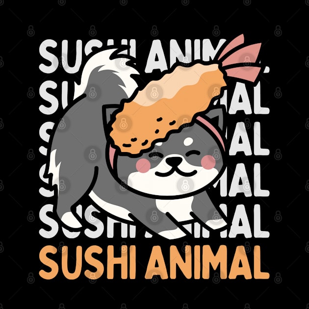 Cute Kawaii Sushi lover I love Sushi Life is better eating sushi ramen Chinese food addict by BoogieCreates