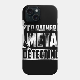 Metal Detecting Treasure Hunting Phone Case