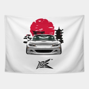 MAZDA MIATA NB STANCED WHITE Tapestry