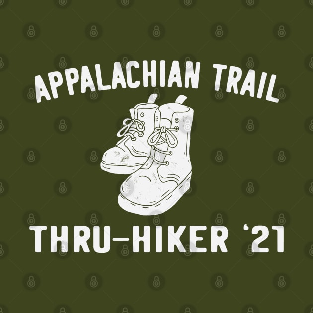 Appalachian Trail Thru Hiker 2021 (blanco) by Camp Happy Hour