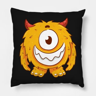 One Eye Monster Pillow