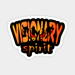 Visionary Spirit Vintage Eyes Dark Shadows Magnet