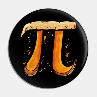 3,14 Pi Day Pumpkin Pie Thanksgiving Pin