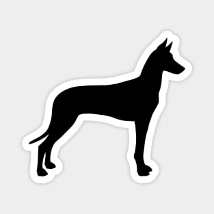 Pharaoh Hound Silhouette Magnet