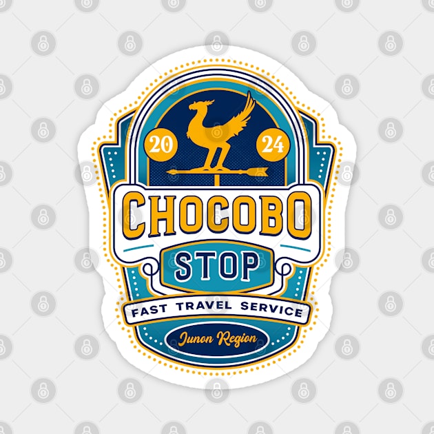 Chocobo Fast Travel Magnet by Lagelantee