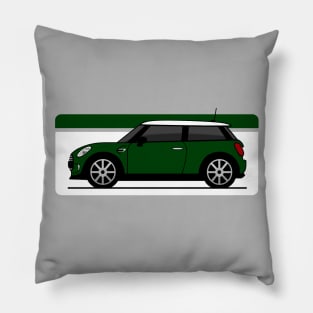 Coolest modern british car in BRG color Pillow