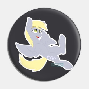 Derpy Horse Pin