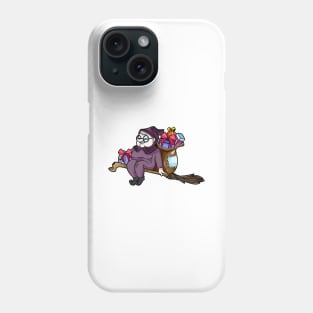 Riding on the broom - Befana Phone Case