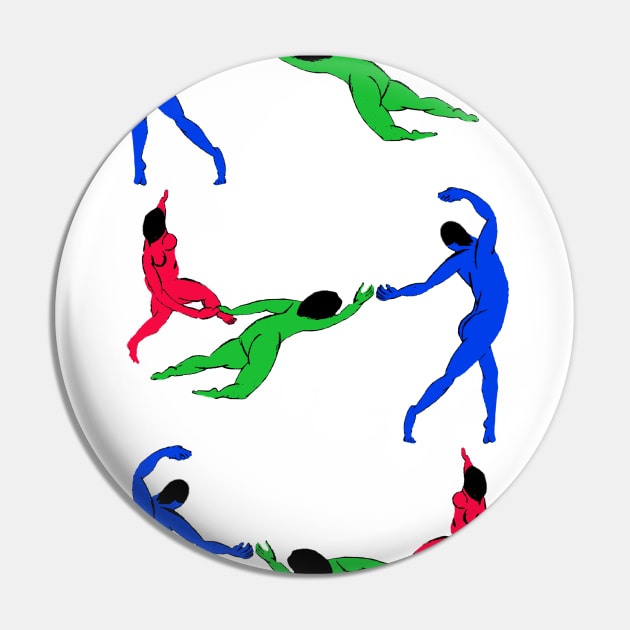 RGB La Danse by Henri Matisse Remix Pin by thappier