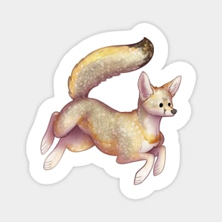 Cozy Kit Fox Magnet