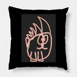 Ummee the Pink Porcupine Pillow