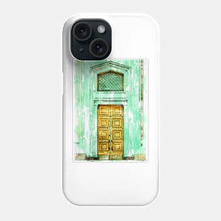 Awesome Vintage Door Alamaty Kazakhstan. Phone Case