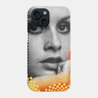 60s Supermodel Twiggy Phone Case