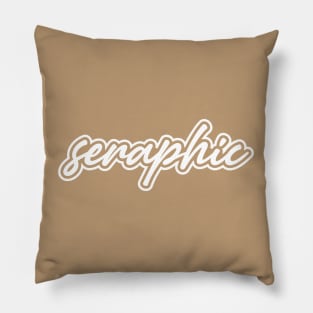 Seraphic Word Pillow