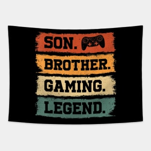 Gaming Gift For Teenage Boys Brother Son Vintage Video Games Tapestry